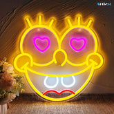 Smiley Face Neon Sign Anime
